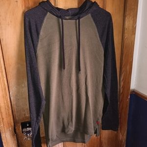 Men's Long Sleeve Hooded Shirt